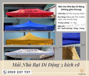 Mái Che Nhà Bạt Di Động - Kích Thước (3M, 4.5M, 6M) Mái Che Nhà Bạt Di Động - Kích Thước (3M, 4.5M, 6M)