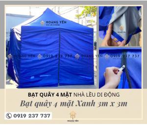 Bạt Quây Nhà Lều Di Động 4 Mặt Bạt Quây Nhà Lều Di Động 4 Mặt