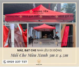 Bạt, Mái Che Nhà Lều Di Động 3X3M Bạt, Mái Che Nhà Lều Di Động 3X3M