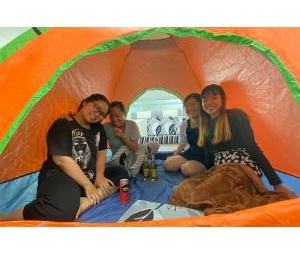 Lều Cắm Trại Du Lịch - Lều Du Lịch Tự Bung 3 - 4 Người