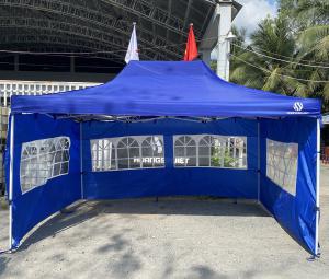 Bạt Quây Nhà Lều Di Động 3 Mặt: 3×4,5M