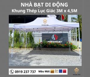 Nhà Bạt Di Động Lục Giác 3M X 4,5M Nhà Bạt Di Động Lục Giác 3M X 4,5M