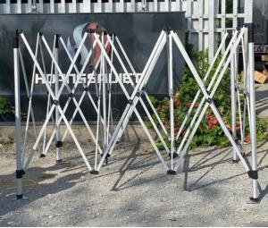 Khung Nhôm Nhà Bạt 3M X 4,5M (Khung Lục Giác)